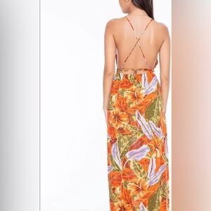 INDAH Tropix Maxi Dress Size Small